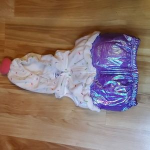 Girls Carter's size 3-6 month Cupcake Halloween costume